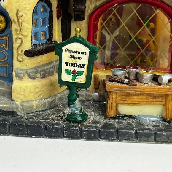 Lemax Puppet Maker Caddington Village Lighted Christmas Building 2005 (Damaged) - Picture 9 of 16